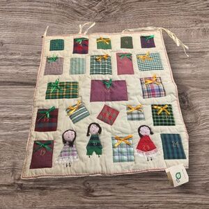 A.P.E. Patchwork Advent Calendar. Made in Egypt. 30 x 26